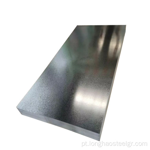 Placa de aço galvanizada laminada a frio de 0,8 mm
